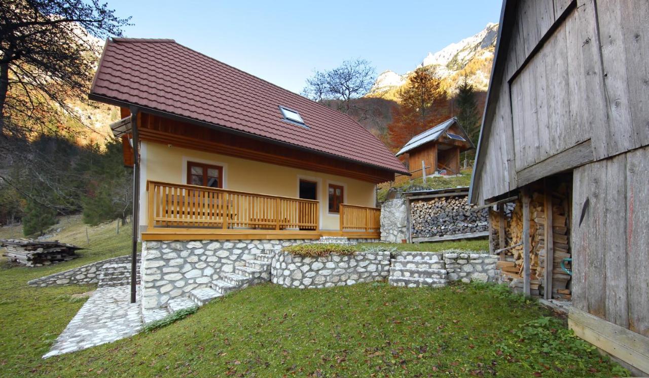 Zadnjica Holiday House Soča Eksteriør bilde